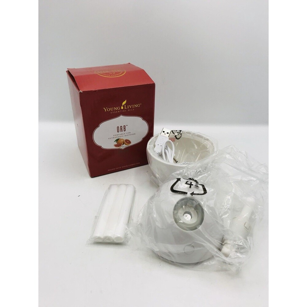 NEW in Box Young Living ORB Essential Oil Portable USB Ultrasonic Diffuser